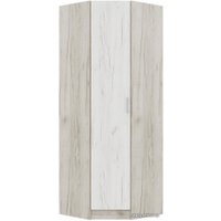 Шкаф-пенал Стендмебель Гармония ШУ-601-М (дуб крафт белый/дуб крафт серый)