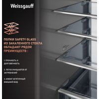Холодильник Weissgauff WRKI 1970 Total NoFrost Inverter Premium Ecofresh Inox