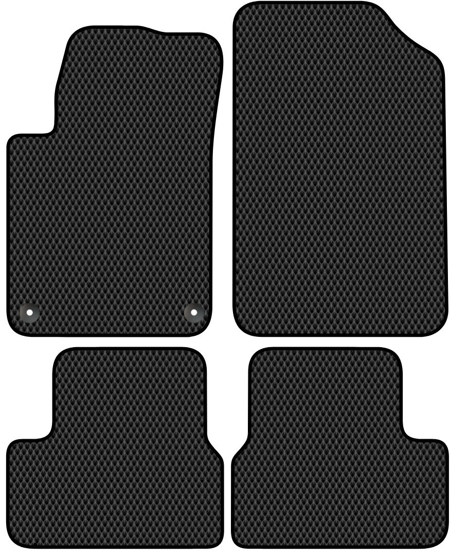 

Комплект ковриков для авто Alicosta Citroen DS3 (хэтчбэк) 2009 - Н.В. (черный, ромб)