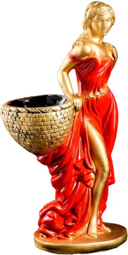 Кашпо Хорошие сувениры Девушка с корзиной 3502942