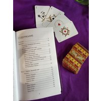 Книга издательства Эксмо. Гадание на игральных картах. Как предсказывать будущее на колоде из 36 карт (Анна Огински)