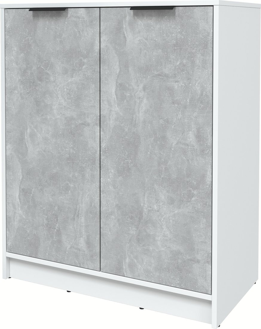 

Тумба Интерлиния Концепт КТ-Т84 (бетон/белый платинум)