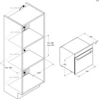 Электрический духовой шкаф Candy CA6NP5B3YTB