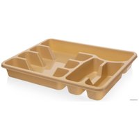 Лоток для столовых приборов Эльфпласт ЕР088 (бежевый)