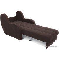 Кресло-кровать Мебель-АРС Аккордеон Барон (велюр, молочный шоколад НВ-178 13) в Гомеле
