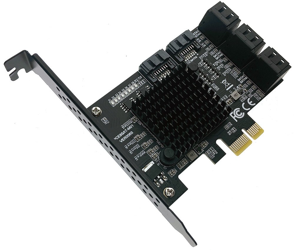 

Планка Espada PCIe8SATAMar