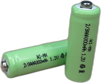 Аккумулятор Sunrising 2/3AAA 300mAh SRMH2-3AAA300B 1 шт