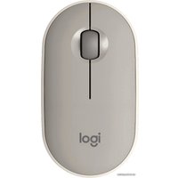 Мышь Logitech M350 Pebble (песочный)