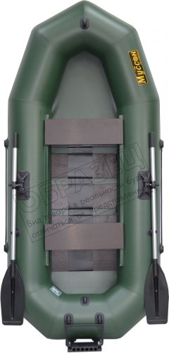 Моторно-гребная лодка Муссон R-260 TP (серый)