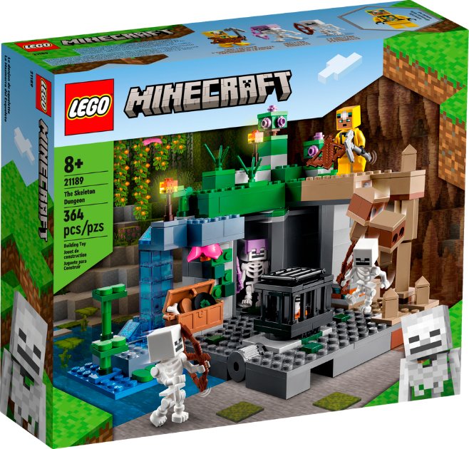 

Конструктор LEGO Minecraft 21189 Подземелье скелета