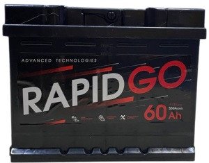 Автомобильный аккумулятор Rapid Go R+ (60 А·ч)