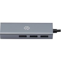 USB-хаб Digma DHUB-LAN-4port