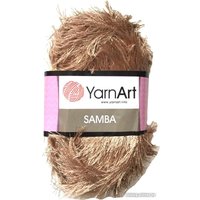 Пряжа для вязания Yarnart Samba 100% полиэстер 3276 100 г (150 м, капучино)