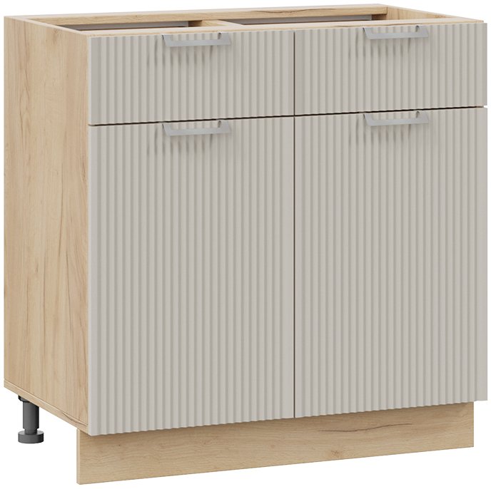 

Шкаф напольный Трия Кимберли 1Н8Я1 (дуб крафт золотой/кремовый)