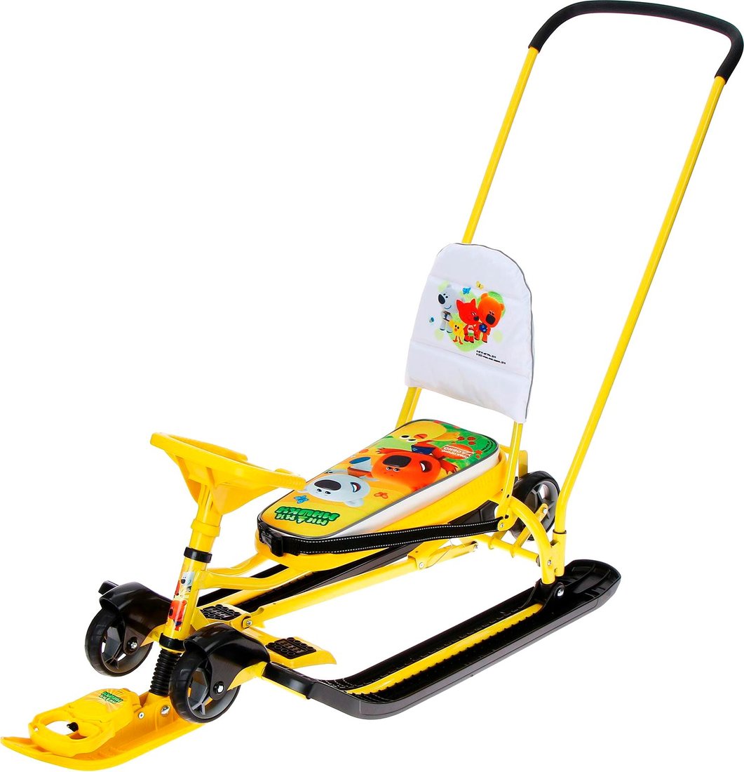 

Снегокат Ника Тимка спорт 6. Ми-ми-мишки ТС6/ММ2 (желтый)