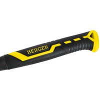 Молоток Berger Гвоздодер цельнокованый 450г BG1527 (магнит, 2-компонентная рукоятка)