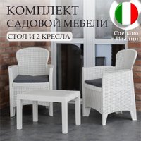 Набор садовой мебели Stefanplast Akita set AKTC12BI