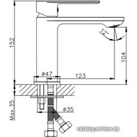 Смеситель Haiba HB10590 (хром)