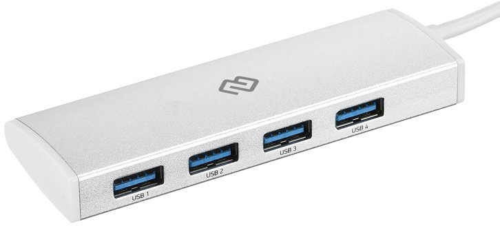 

USB-хаб Digma HUB-4U3.0-UC-S