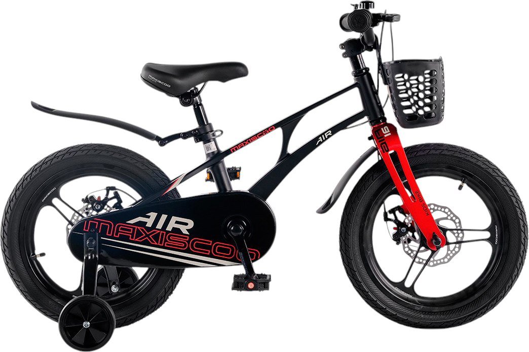 

Детский велосипед Maxiscoo Air Pro 16 2025 MSC-A1642P (обсидиан)
