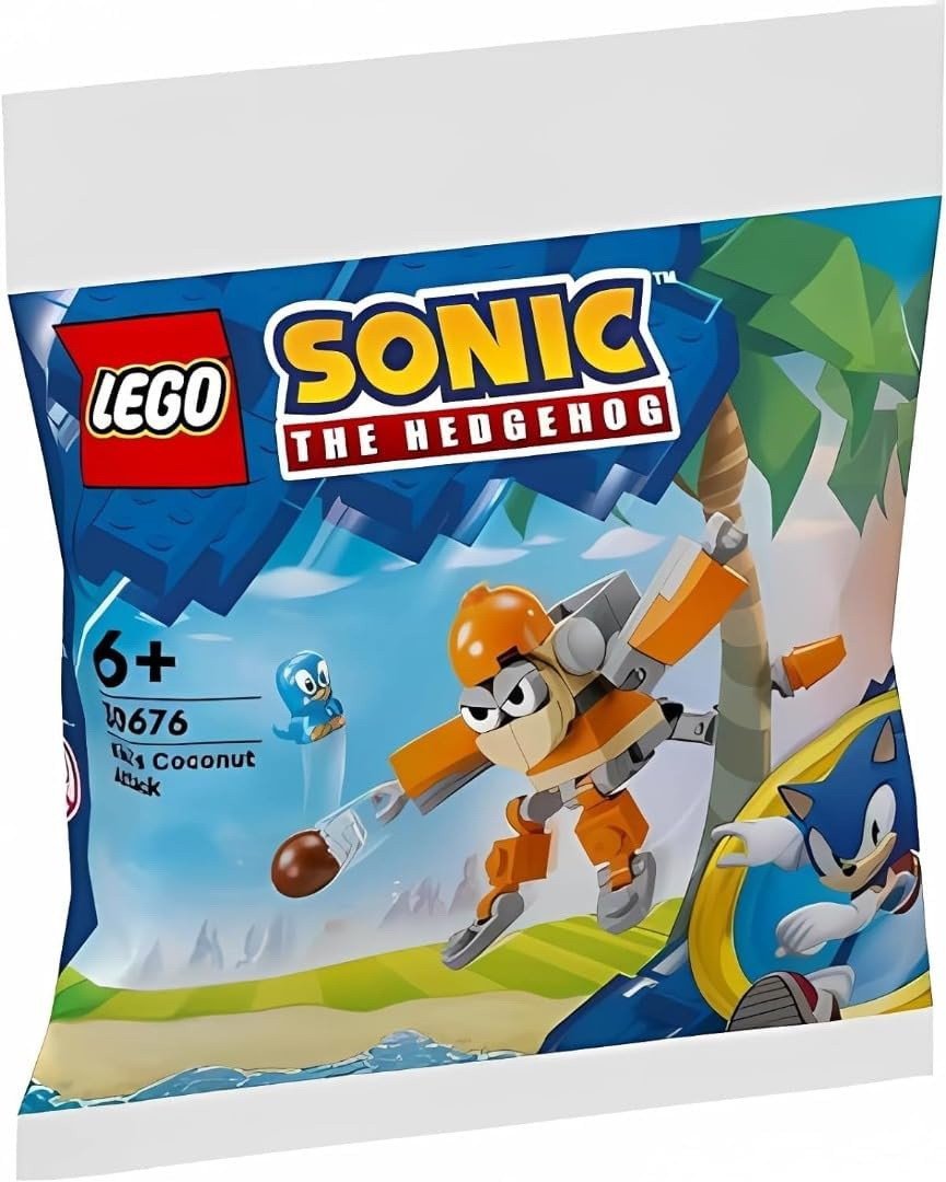 

Конструктор LEGO Sonic the Hedgehog 30676 Кокосовая атака Кики