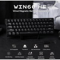 Клавиатура AULA WIN60 (черный, Leobog Wing Chun Magnetic) в Гродно