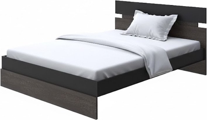 

Кровать PROxSON Milton 80x190 (черный/дуб кантербери)