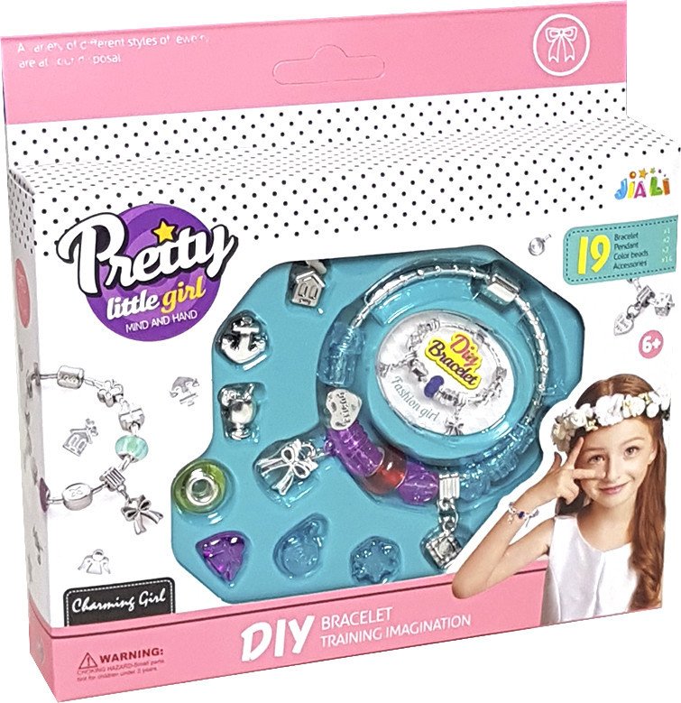 

Набор для рукоделия Qunxing Toys Браслет шарм принцессы 868-75
