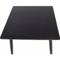 Кухонный стол Signal Rion 80/80 (черный/черный)