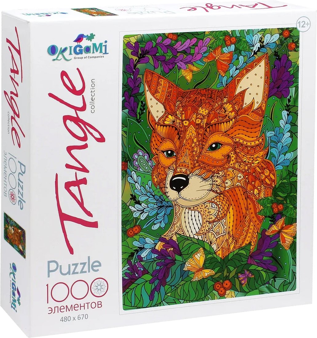 

Пазл Origami Game Арт-терапия. Мудрость 06601 (1000 эл)