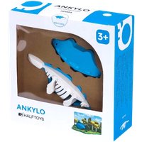 Магнитный конструктор Halftoys Dino Анкило с диорамой HD004