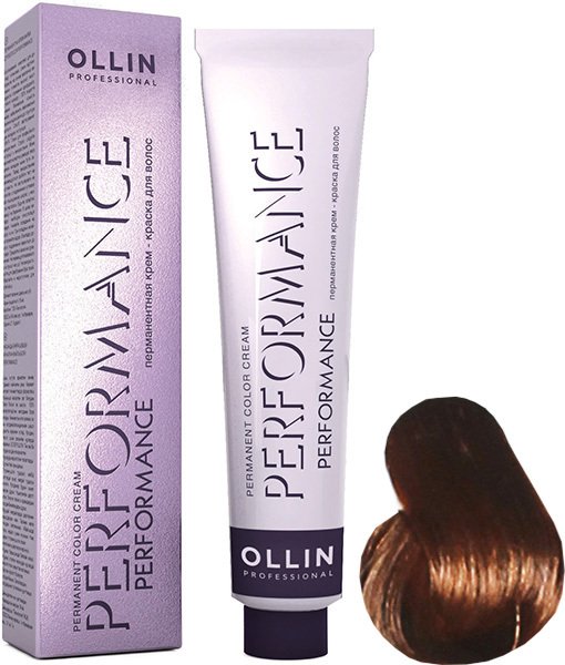 

Крем-краска для волос Ollin Professional Performance 7/34 русый золотисто-медный