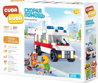 Конструктор Cuba Duba 1007 Скорая Помощь