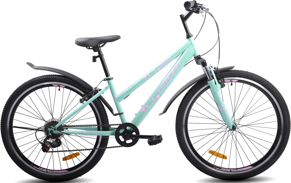 

Велосипед Racer Sofia 26 2022 (бирюзовый)