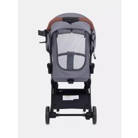 Коляска прогулочная «книга» MOWbaby Атом MB200 (Grey)