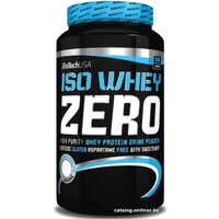 Протеин сывороточный (изолят) BioTech USA Iso Whey Zero (соленая карамель, 908 г)