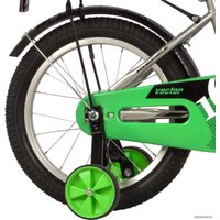 Детский велосипед Novatrack Vector 16 2022 163VECTOR.SL22 (серебристый)