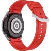 Classic силиконовый для Samsung Galaxy Watch4/5/6 (20 мм, красный)