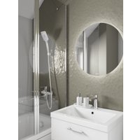 Смеситель Lauter Comfort 21YH40400 с душевым гарнитуром Ferro 64085