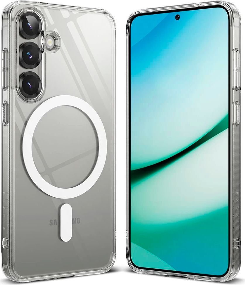 

Чехол для телефона Ringke Fusion Magnetic для Galaxy S25 Plus Clear