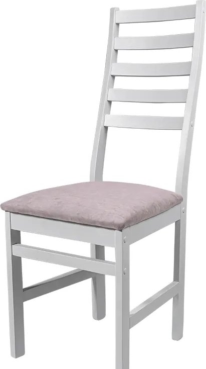 

Стул M&M Элио (Белая эмаль/Пудровый 20)