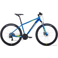 Велосипед Forward Apache 27.5 2.0 D р.15 2022 (синий/зеленый)