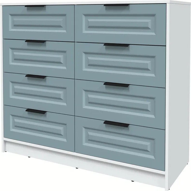 

Комод Интерлиния Концепт КТ-К117 Деко (белый платинум/океан)