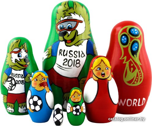 Развивающая игра Брестская Фабрика Сувениров Чемпионат мира по футболу (набор 7 шт)