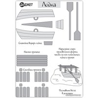Набор трафаретов Даджет RU0149 (каникулы в деревне)