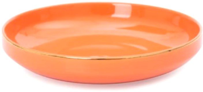 

Тарелка глубокая Domenik Coral Gold DM3002