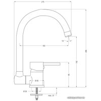 Смеситель Deante Aster BCA 061M