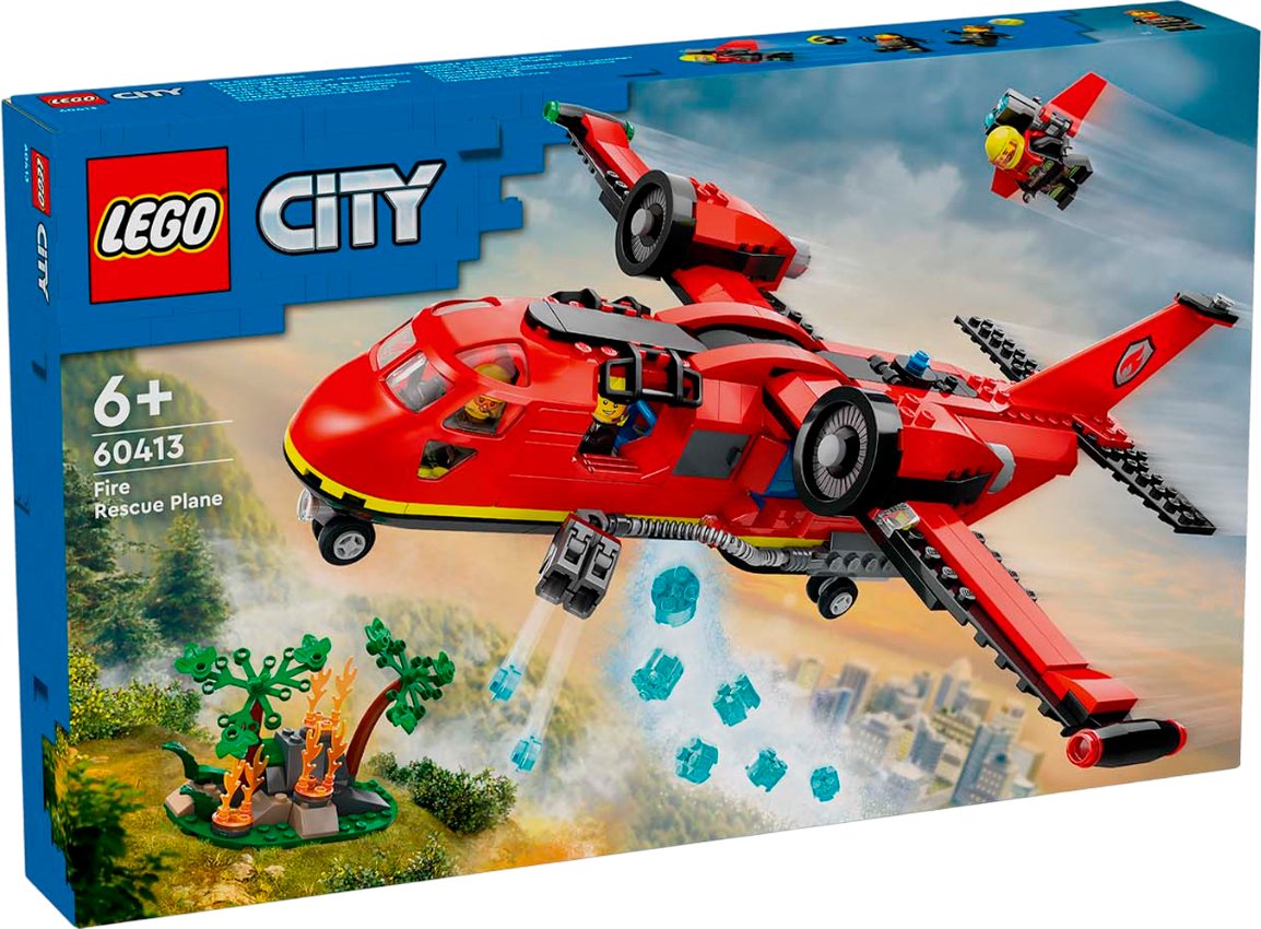 

Конструктор LEGO City 60413 Пожарно-спасательный самолет