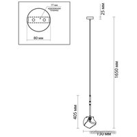 Подвесная люстра Odeon Light Stono 4789/1