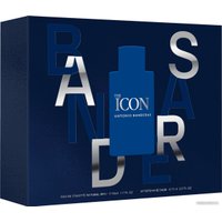 Подарочный набор Antonio Banderas The Icon для мужчин EdT 50 мл + Бальзам после бритья 75 мл